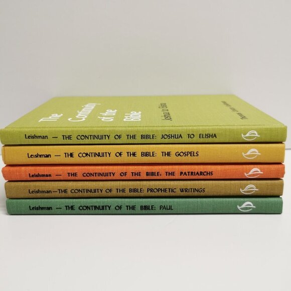 1967 Continuity of the Bible 5-Volume Set Thomas Leishman Vintage Christian Reli - Picture 2 of 13